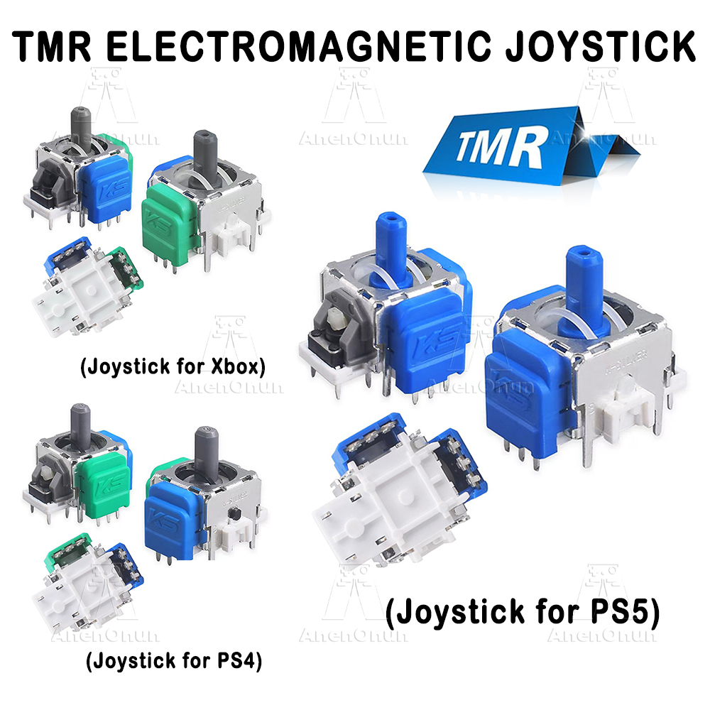 Gaming Setup Accessories Xbox - TMR Electromagnetic Joystick for PS5/PS4/Xbox Controller