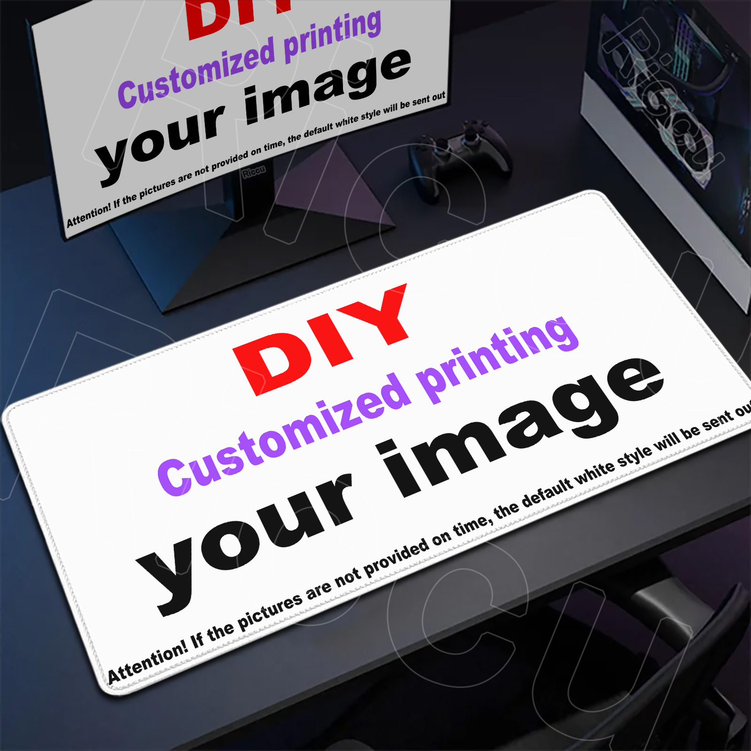 Gaming Accessories For Your Desk - XXL HD printing DIY Customized Mice