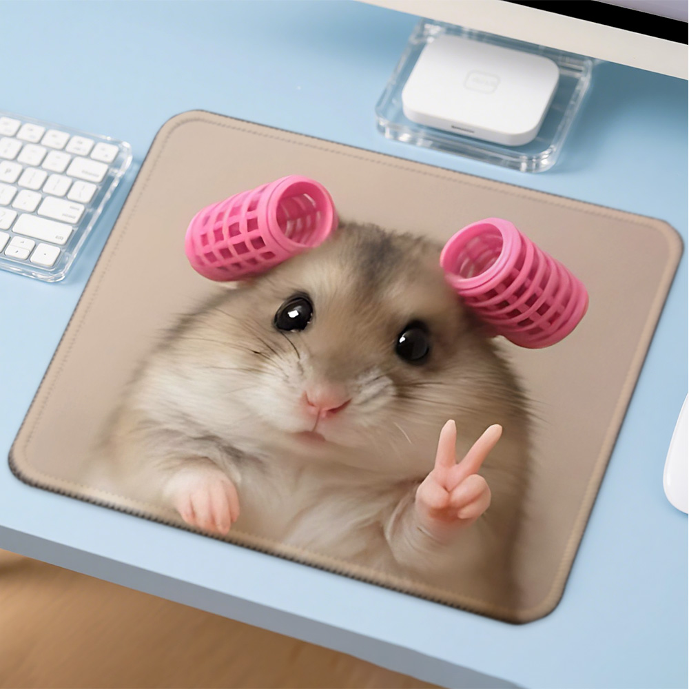 Gaming Accessories For Your Desk - Mosepad Kawaii Funny Cat Computer Mat