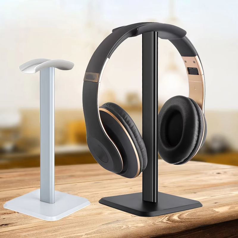 Gaming Accessories For Desk - Plastic Desktop Headphone Stand Portable Gaming