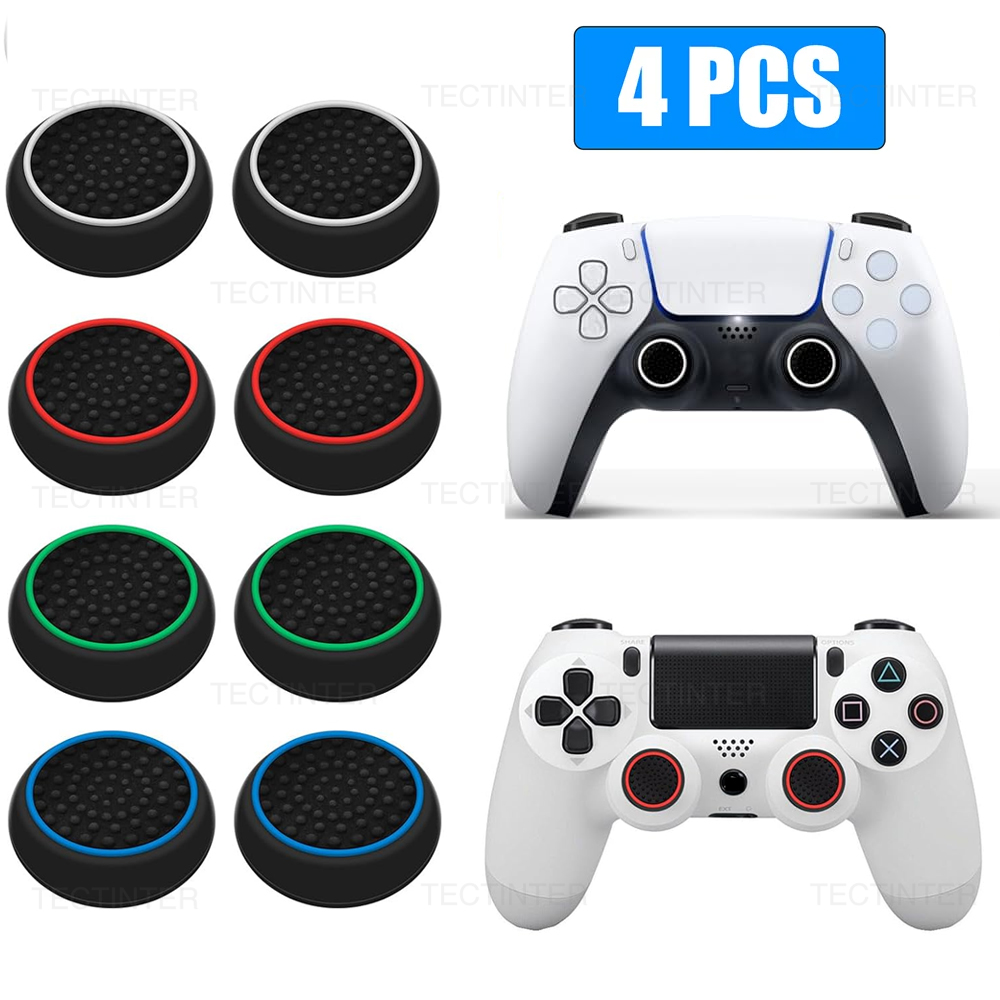 Gaming Accessories Xbox Series X - 4PCS Silicone Analog ThumbStick Grip Caps