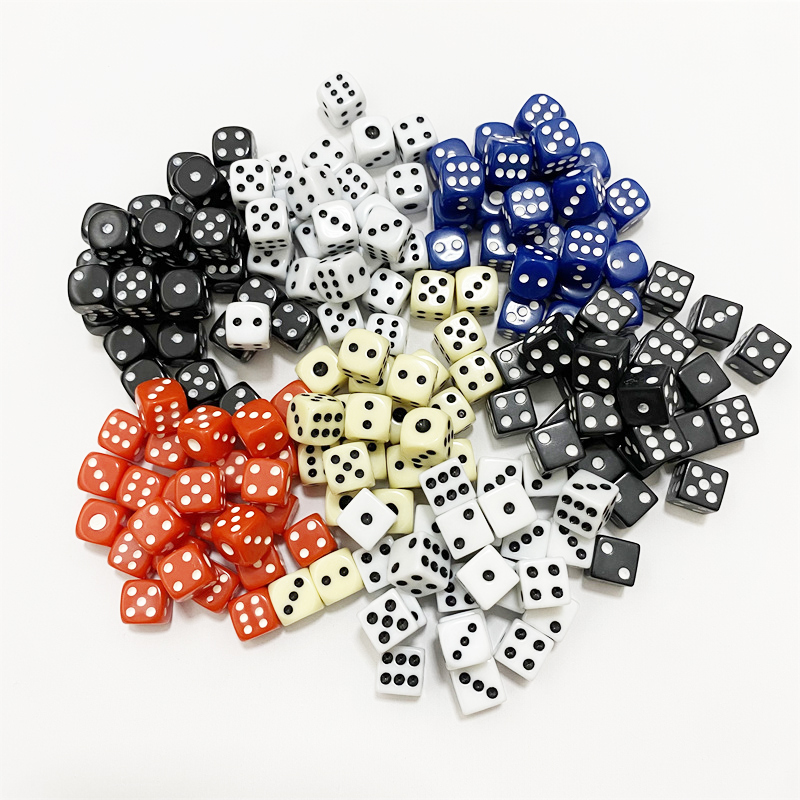 Gaming Accessories White - 50 Miếng 10Mm Acrylic Vuông Điểm