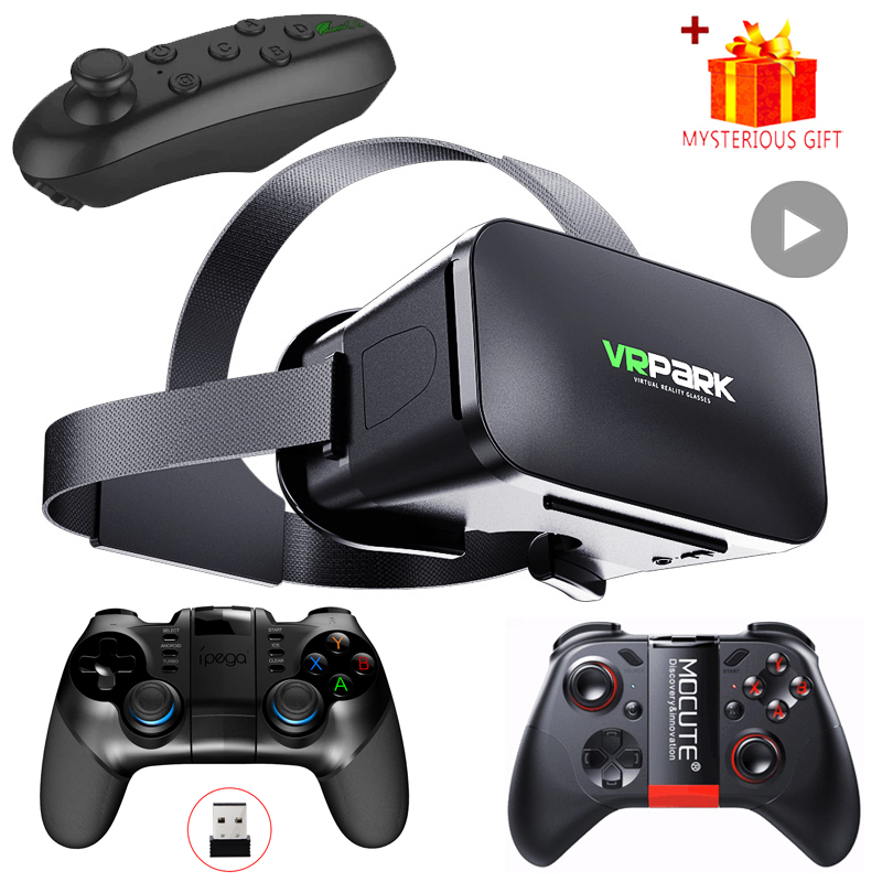 Gaming Accessories For 8 Year Old - Virtual Reality Helmet VR Glasses 3D