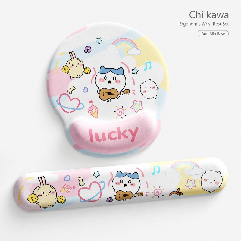 Wrist Rest Ergonomic - Cute Chiikawa Ergonomic Mouse Pad Wrist