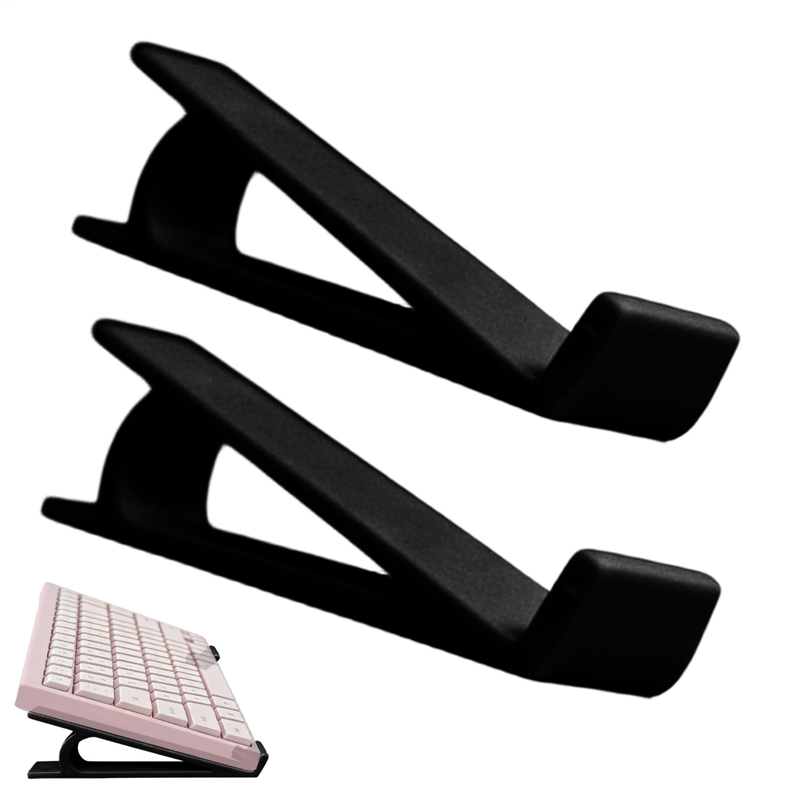 Wrist Rest Ergonomic - Ergonomic Non Slip Keyboard Riser 2Pcs