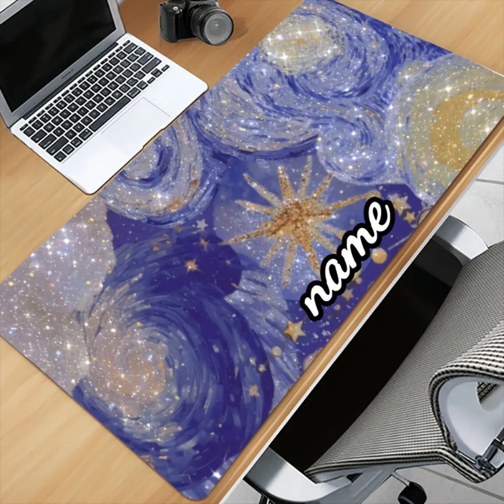 Gaming Accessories Pack - Dreamy Galaxy Star Customizable Mouse Pad