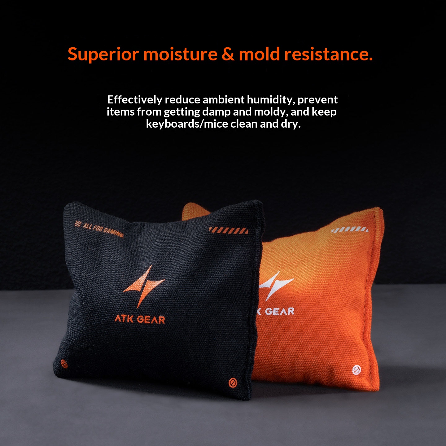 Gaming Accessories Pack - ATK Esports Palm Sweat Packs Sweat-Absorbing