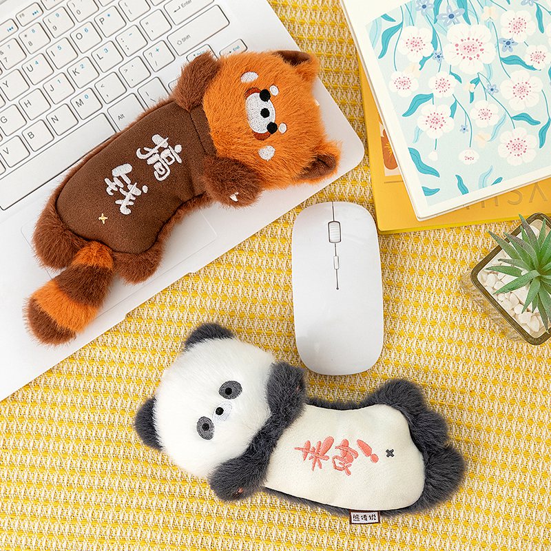 Wrist Rest Ergonomic - Supine Position Animal Series Plush Wrist
