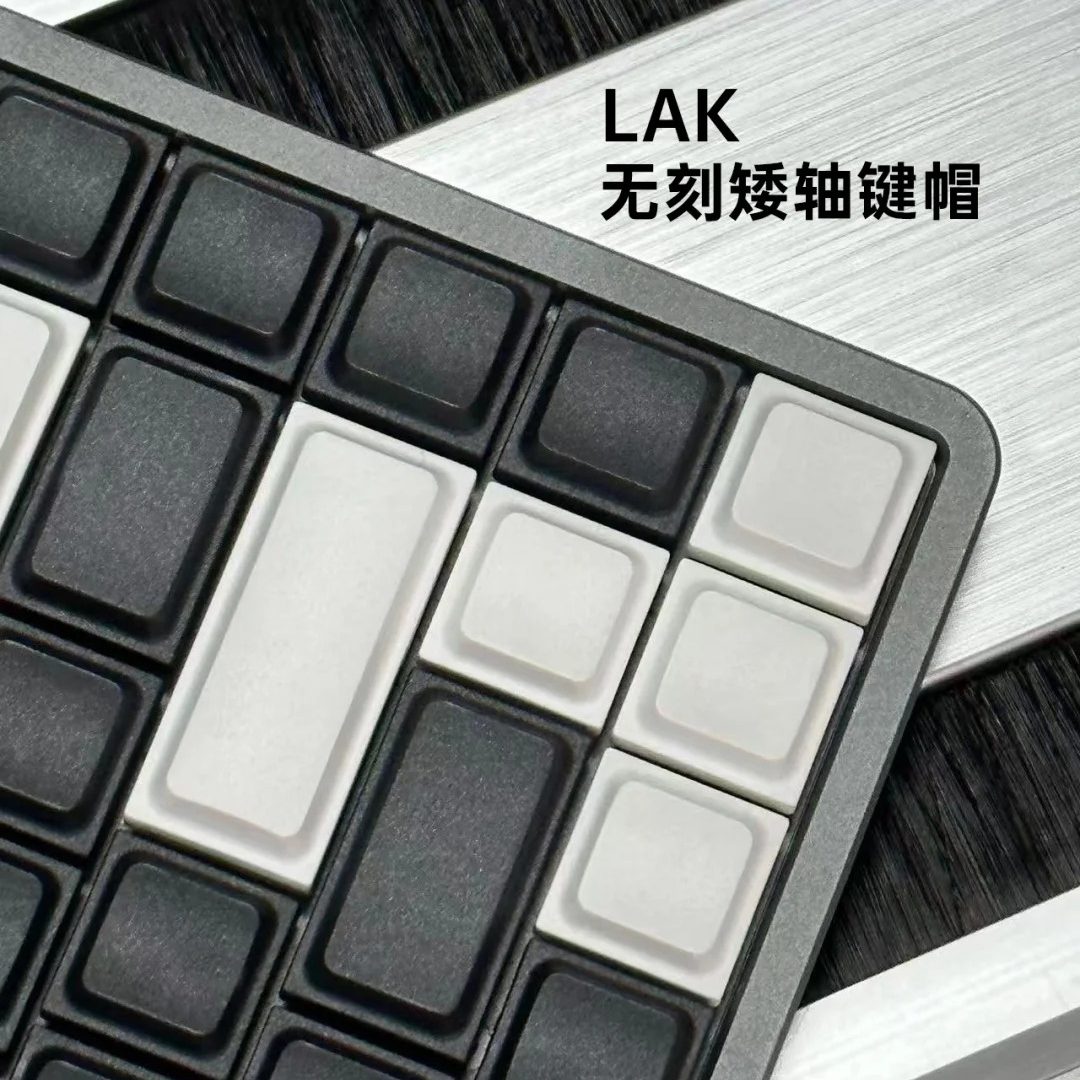 Gaming Accessories White - LAK Low Profile Keycaps Set Costom