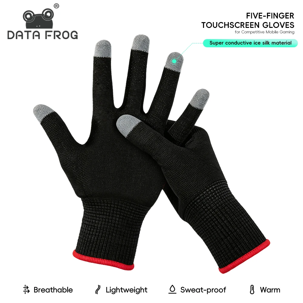 Gaming Accessories Drawing - Data Frog Versatile Gaming Gloves, Enhanced