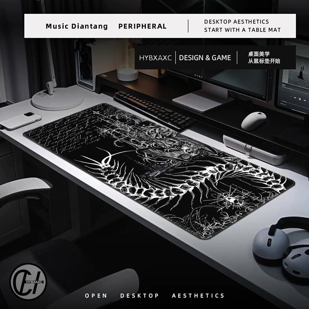 Black White Cybersigilism Desk - đánh giá và giá Gaming Accessories White