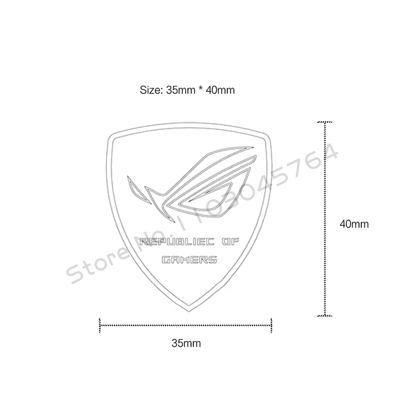 Computer Case Aluminum Sticker - đánh giá và giá Gaming Accessories White