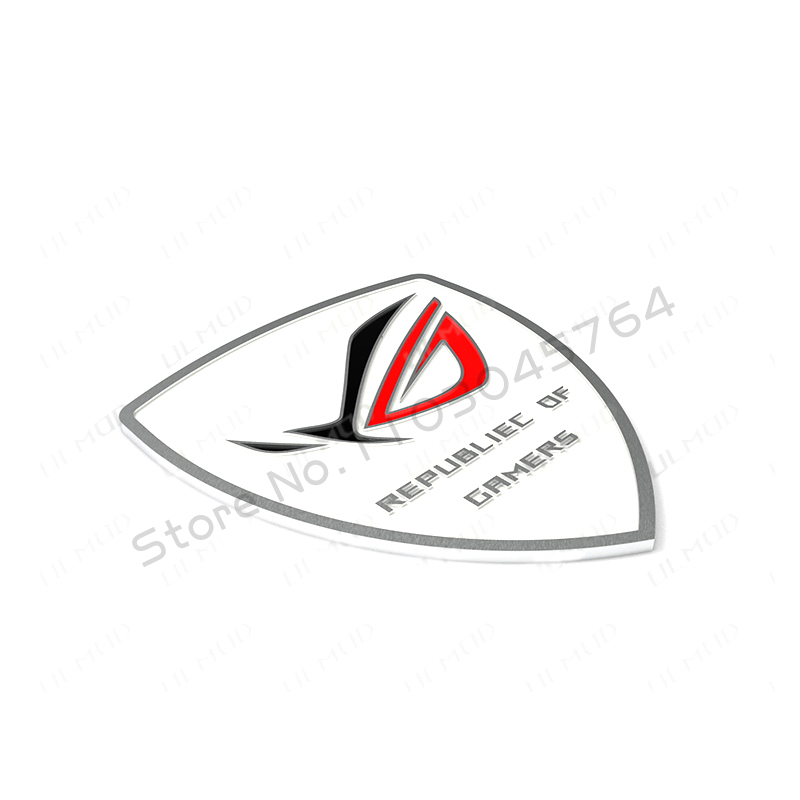 Computer Case Aluminum Sticker - đánh giá và giá Gaming Accessories White