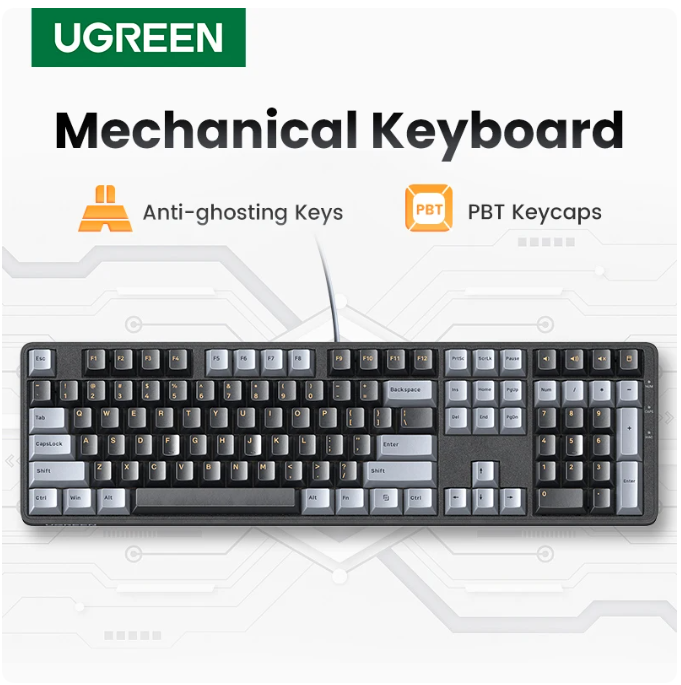 UGREEN Keyboard Mechanical Wir - đánh giá và giá Gaming Accessories Keyboards