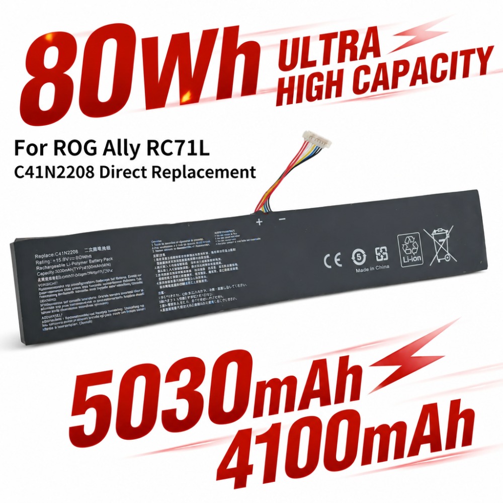 80Wh 5030mAh 4100mAh For ASUS  - đánh giá và giá Gaming Accessories Asus
