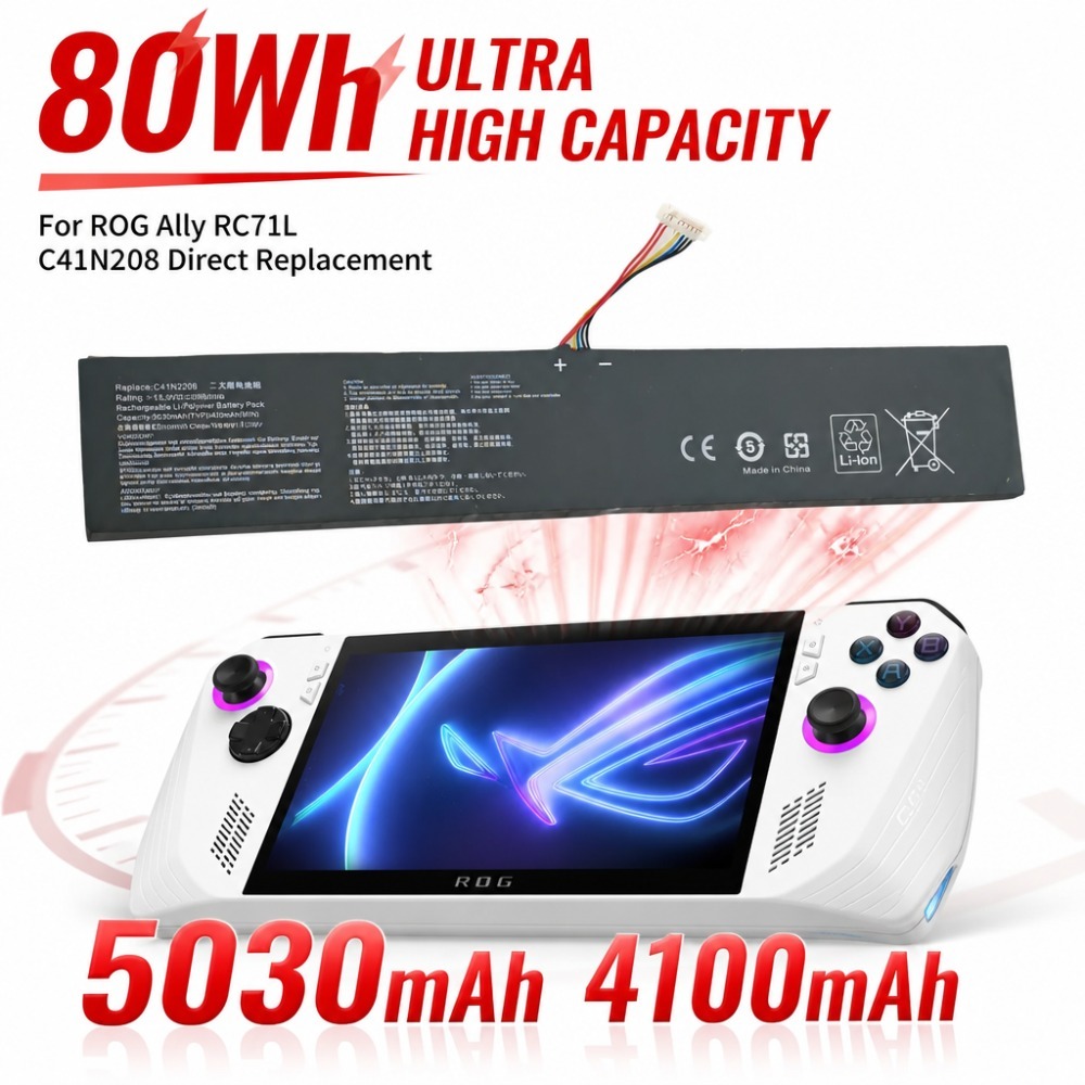 80Wh 5030mAh 4100mAh For ASUS  - đánh giá và giá Gaming Accessories Asus