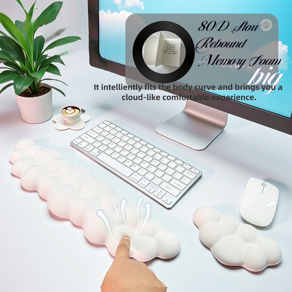 4pcs Ergonomic Mouse Pad Wrist - đánh giá và giá Wrist Rest Ergonomic