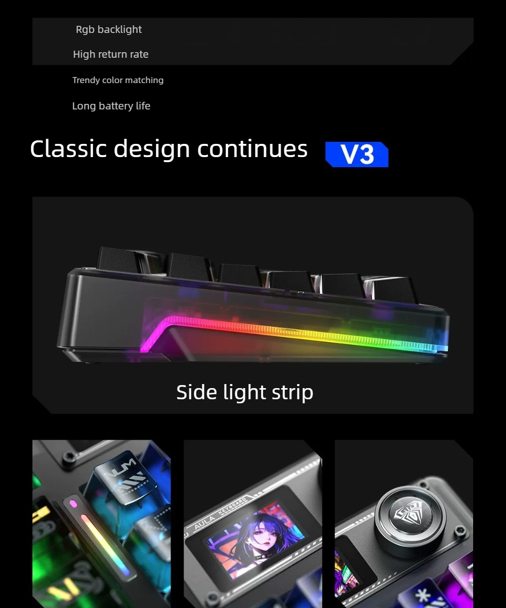 AULA F98proV3 Mechanical keybo - đánh giá và giá Gaming Accessories Ipad