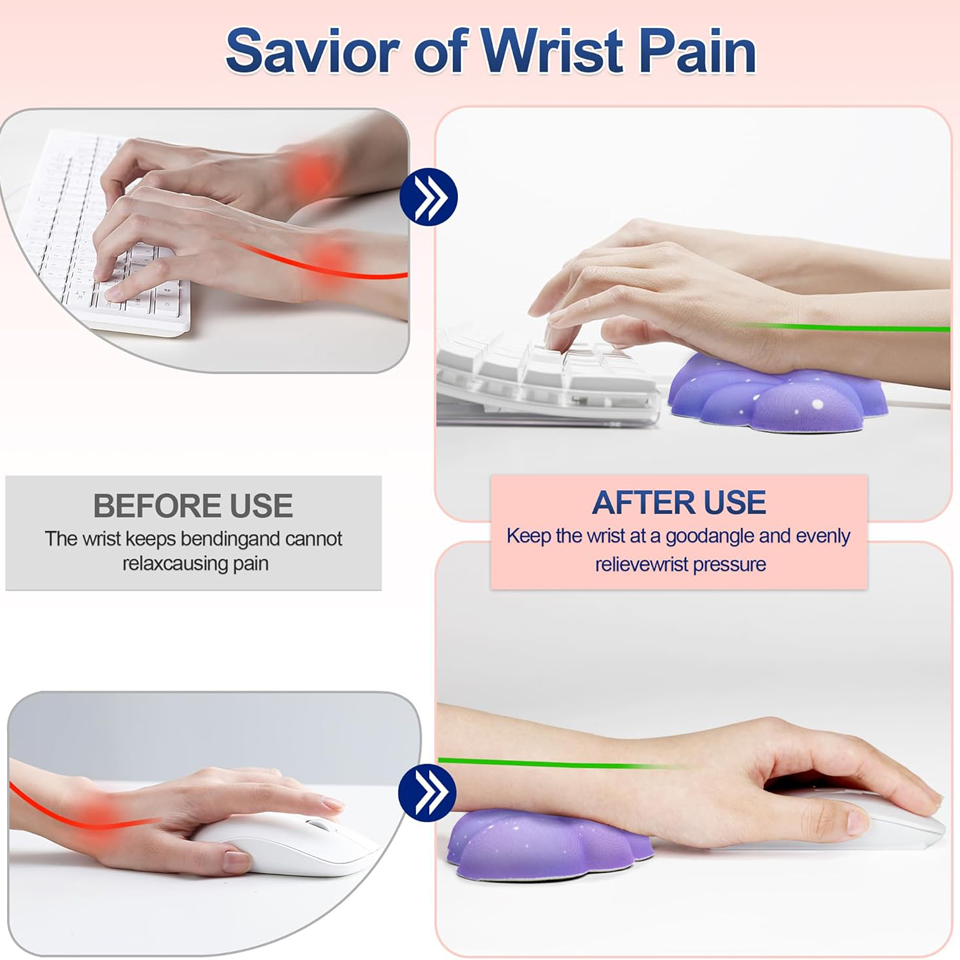 Keypad Wrist Rest Set with Non - đánh giá và giá Wrist Rest Ergonomic