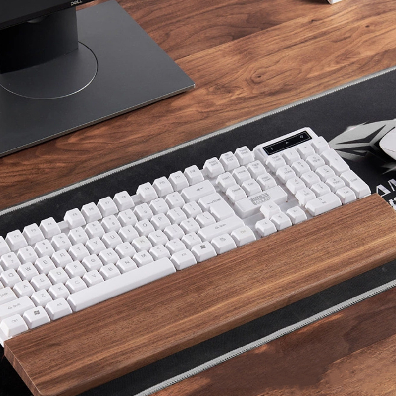 30/36/44cm Solid Walnut Keyboa - đánh giá và giá Wrist Rest Ergonomic