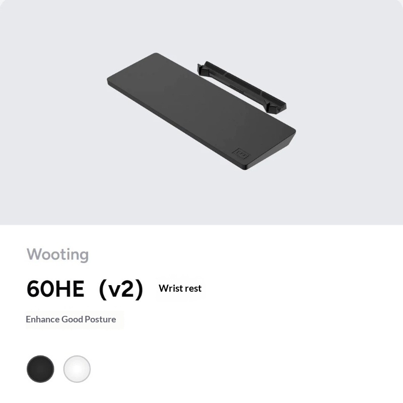 60HE (v2) Silicone Wrist Brace - đánh giá và giá Wrist Rest Ergonomic