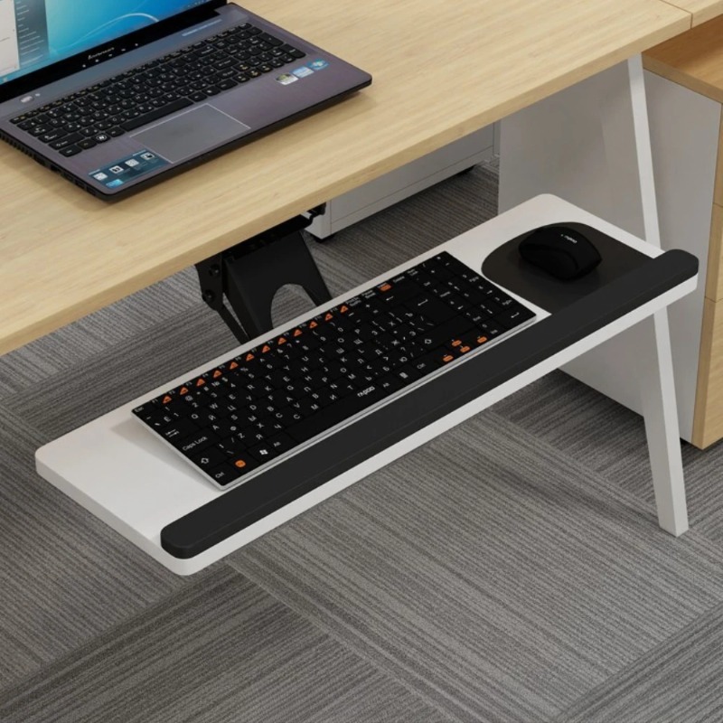 Keyboard Tray Under Desk Slidi - đánh giá và giá Wrist Rest Ergonomic