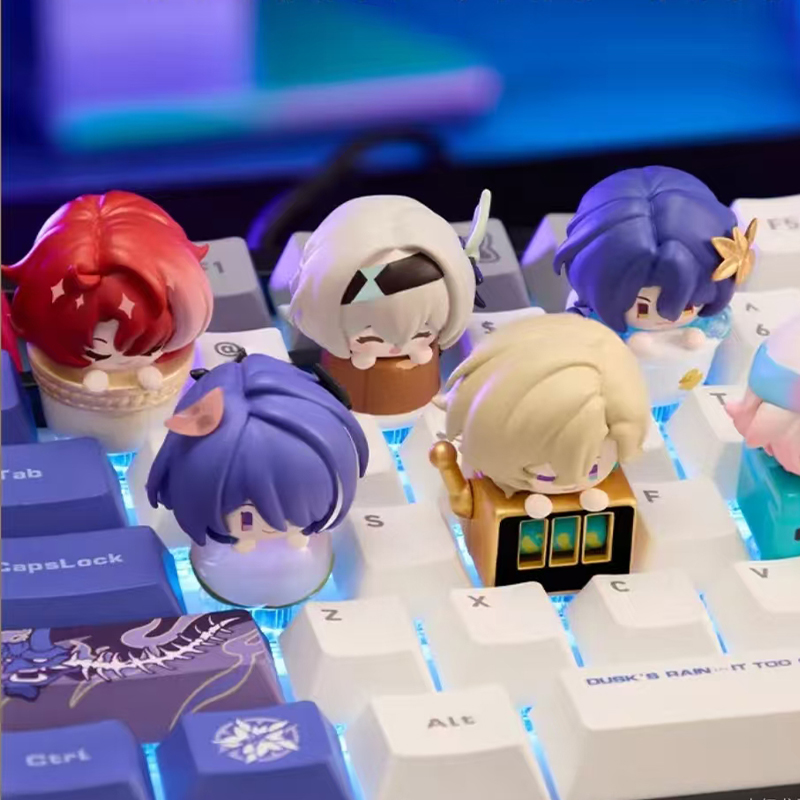 in stock Finger Keycap Honkai  - đánh giá và giá Gaming Accessories Keyboards