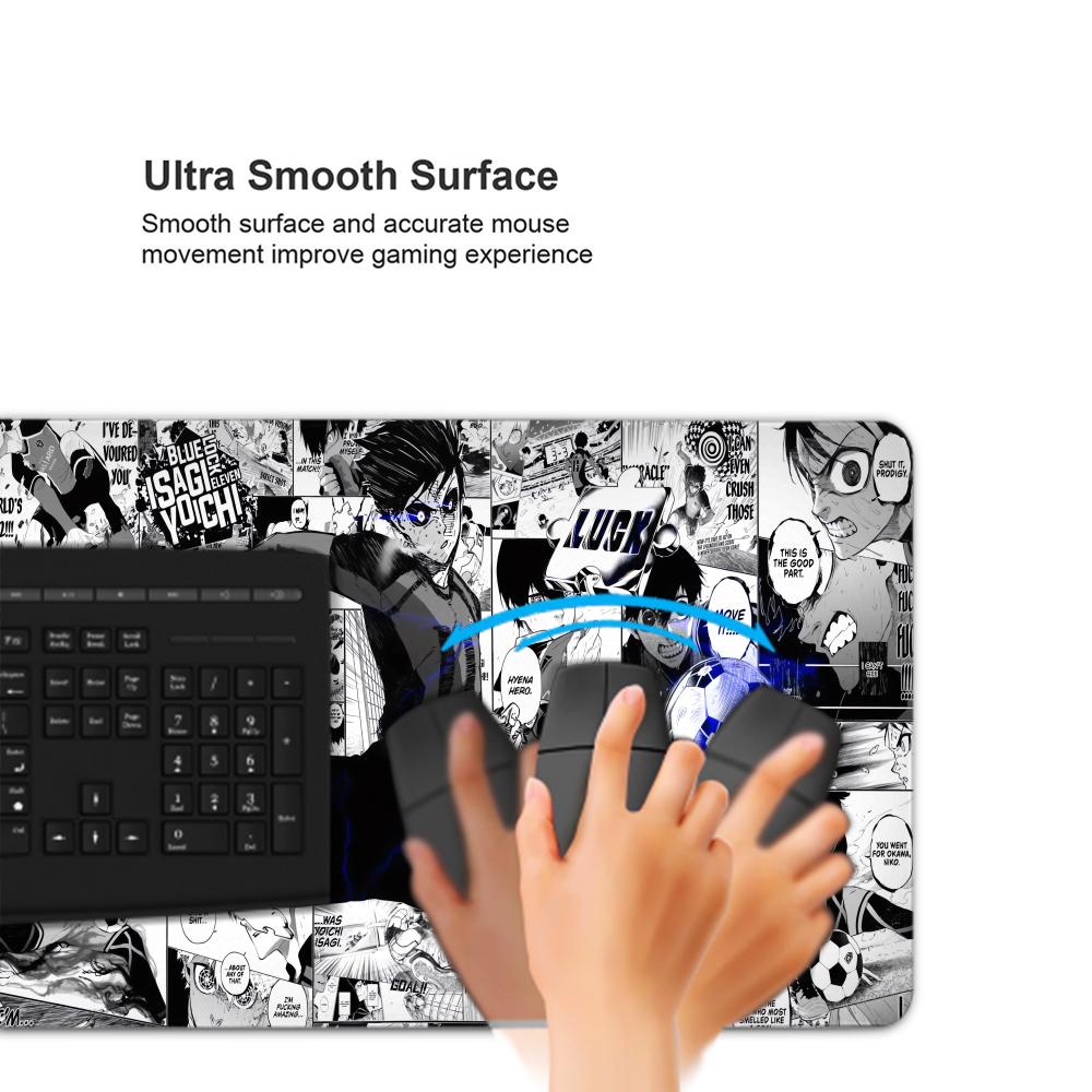 Black And White Anime Mouse Pa - đánh giá và giá Gaming Accessories White