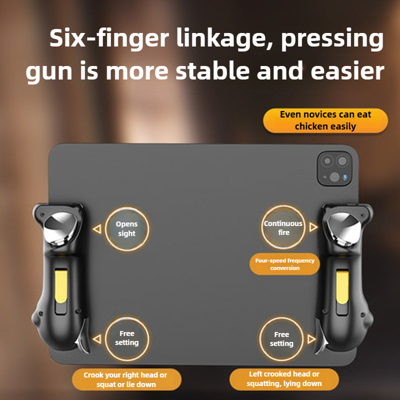 JS62 Tablet 6 Finger Gamepad B - đánh giá và giá Gaming Accessories Ipad