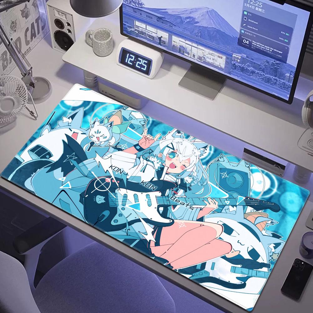 Shirakami Fubuki Mouse Pad Lap - đánh giá và giá Gaming Accessories White
