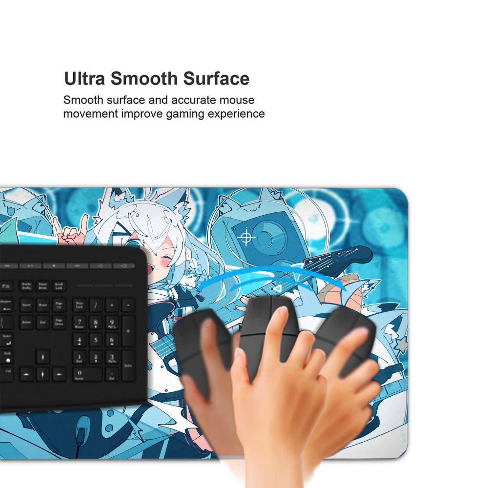 Shirakami Fubuki Mouse Pad Lap - đánh giá và giá Gaming Accessories White