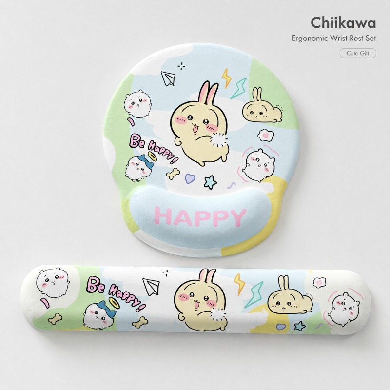 Cute Chiikawa Ergonomic Mouse  - đánh giá và giá Wrist Rest Ergonomic