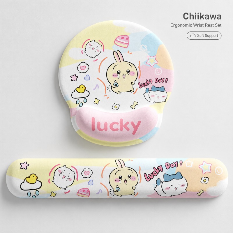 Cute Chiikawa Ergonomic Mouse  - đánh giá và giá Wrist Rest Ergonomic