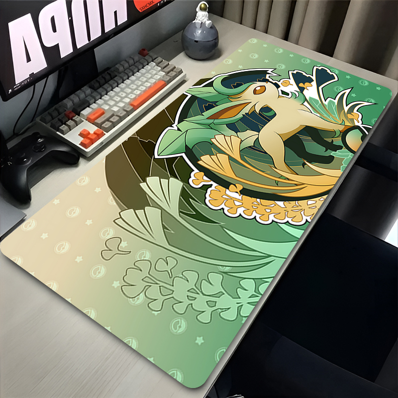 Mouse Pad Gamer P-pokemon Leaf - đánh giá và giá Gaming Accessories For Gaming Laptop