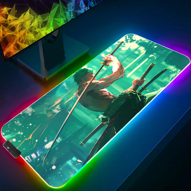 ONE PIECE Zoro Mouse Pad RGB G - đánh giá và giá Gaming Accessories Keyboards
