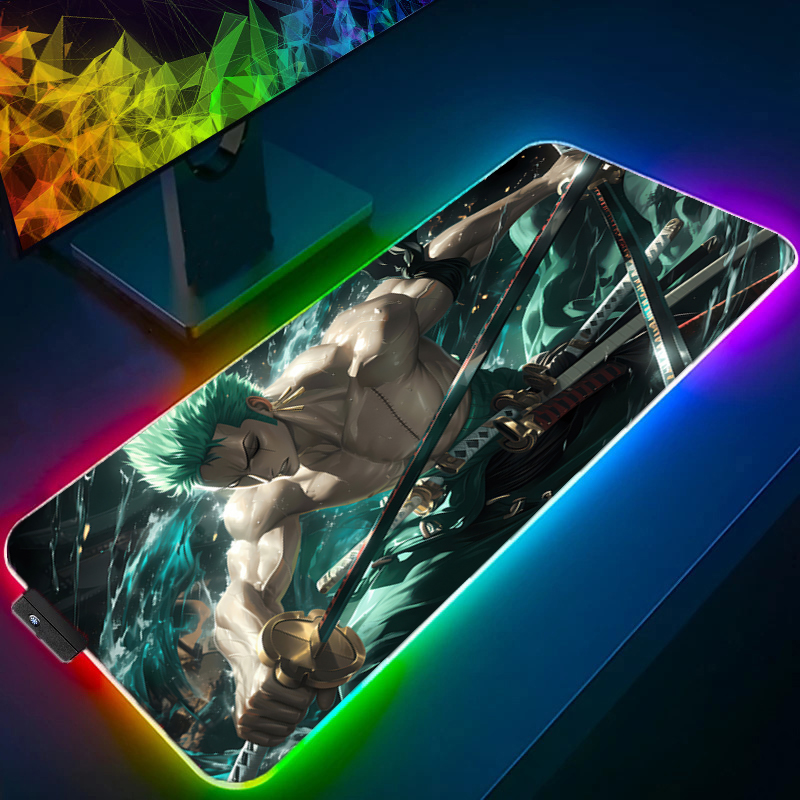 ONE PIECE Zoro Mouse Pad RGB G - đánh giá và giá Gaming Accessories Keyboards