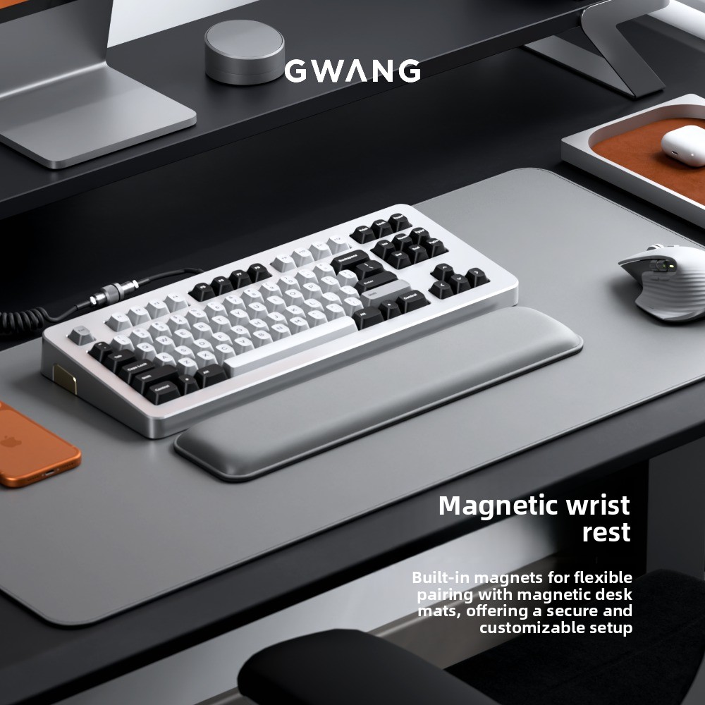GWANG Premium Leather Keyboard - đánh giá và giá Wrist Rest Ergonomic