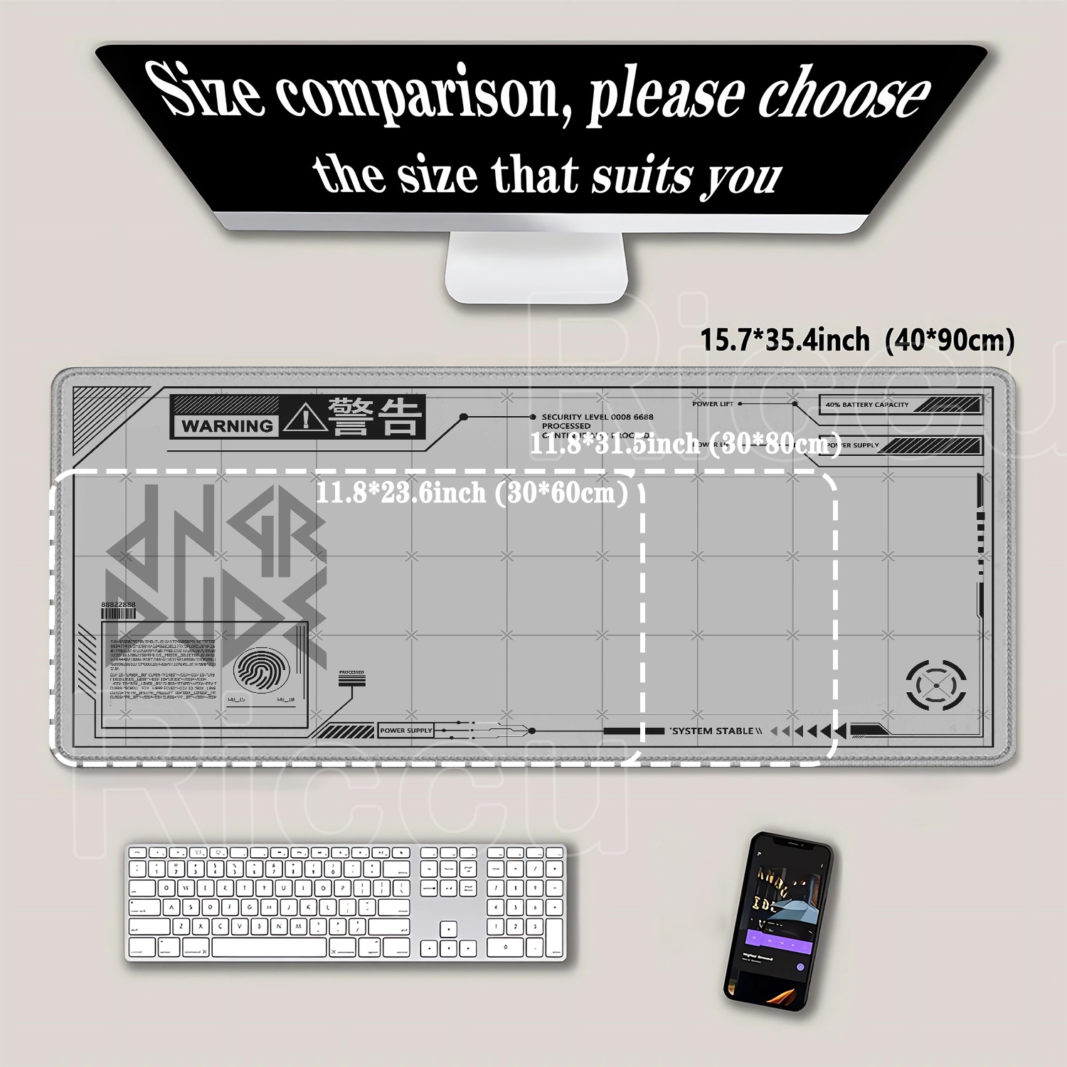 Extended Mouse Pad Large HD Ga - đánh giá và giá Gaming Accessories Drawing