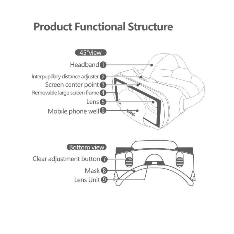 VRG Pro Virtual Reality VR Gla - đánh giá và giá Gaming Accessories For 8 Year Old