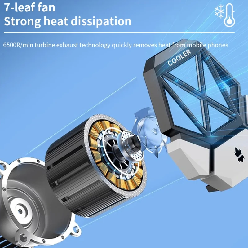 DY08 Mobile Phone Cooling Fan  - đánh giá và giá Gaming Accessories For Phone