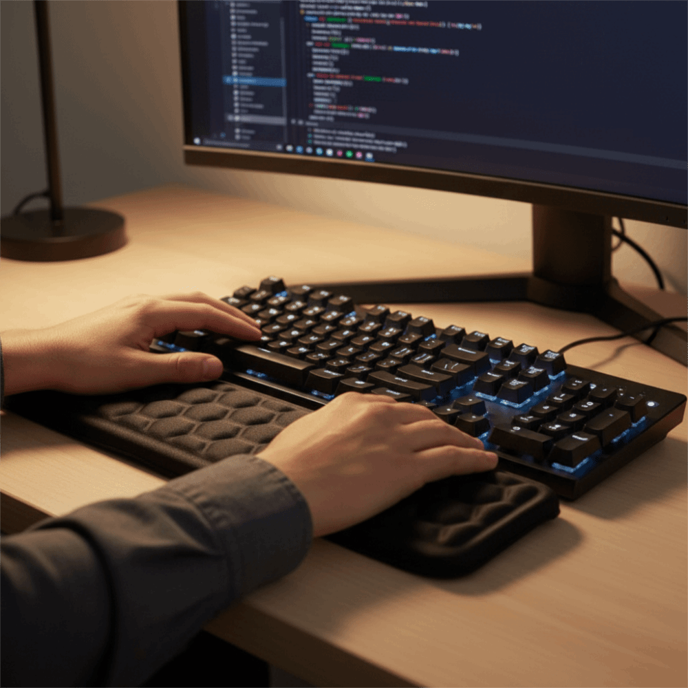 Ergonomic Design Keyboard Wris - đánh giá và giá Wrist Rest Ergonomic