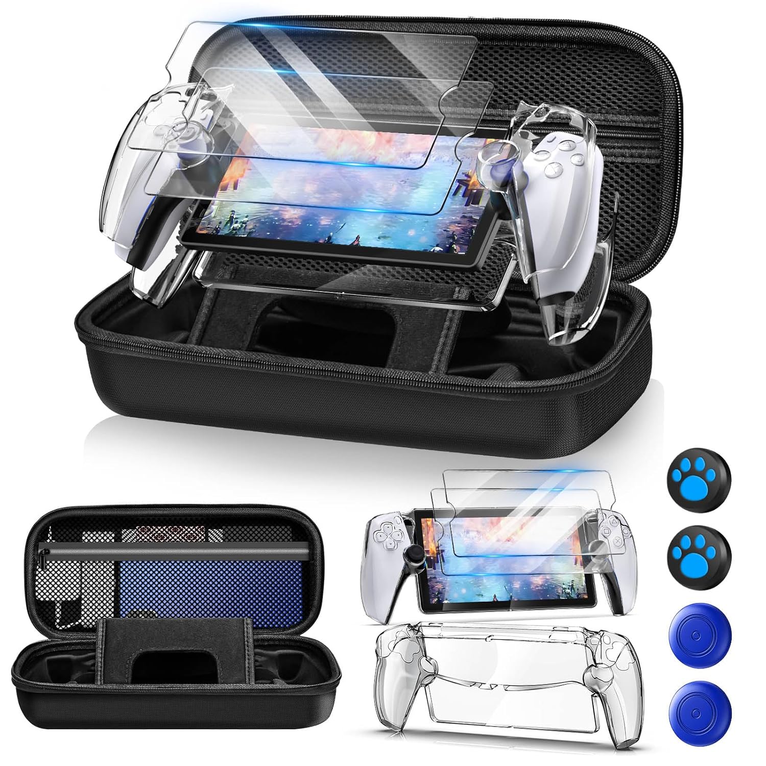 Hard Carrying Case for PS Port - đánh giá và giá Gaming Accessories Pack