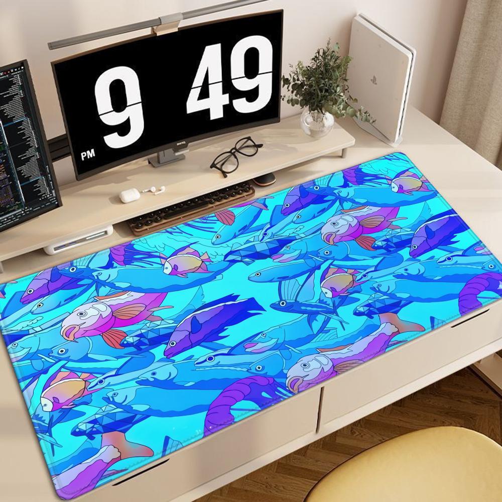 HD Printing Fish Rubber Mouse  - đánh giá và giá Gaming Accessories For Your Desk